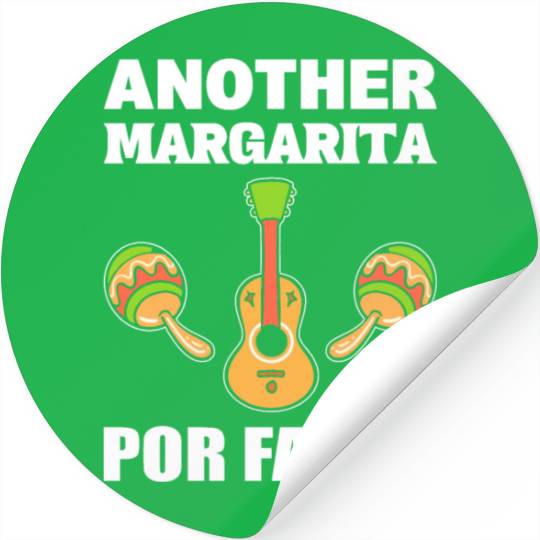 Margarita Por Favor Mexican Gift Stickers
