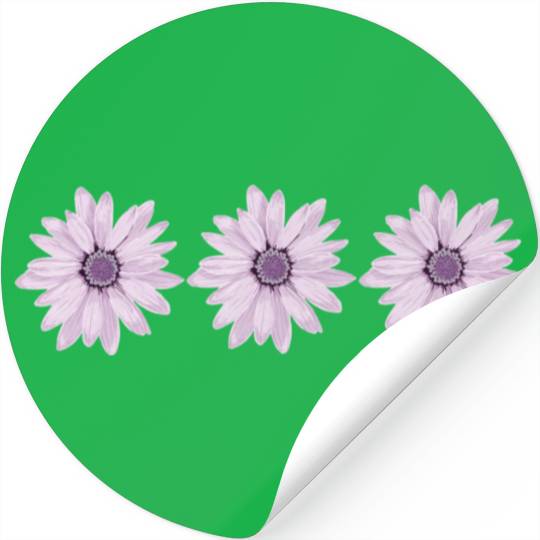 Flowers violet Stickers