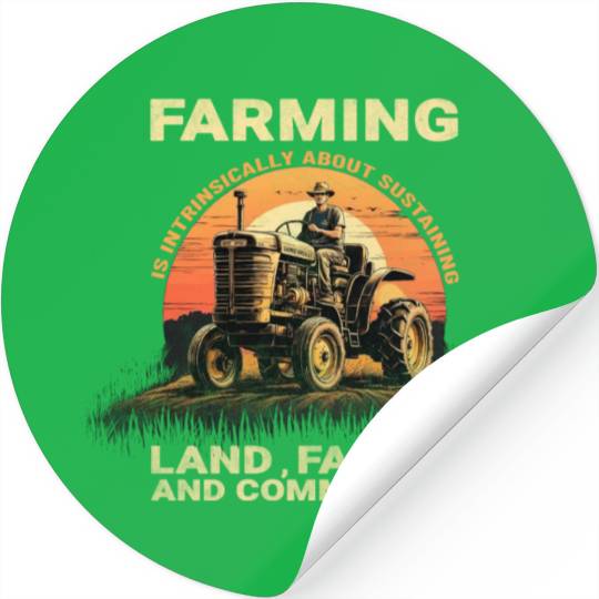 Farming Family Stickers