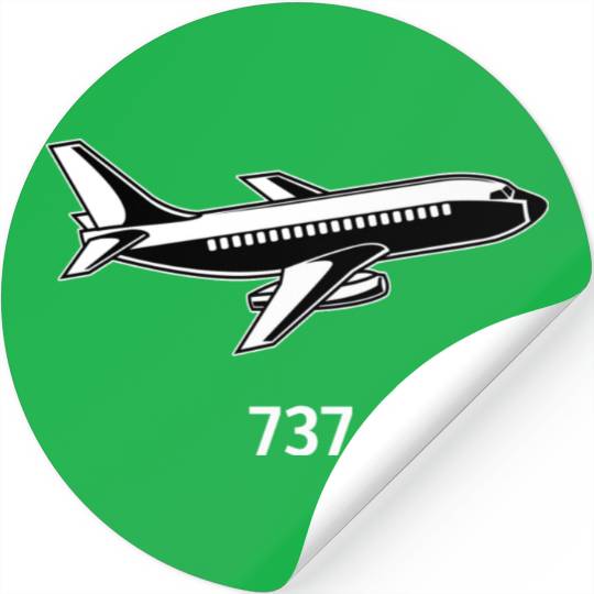 B737 Aircraft Airline Stickers