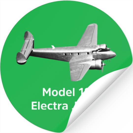 Lockheed Model 12 Electra Junior Aircraft Stickers