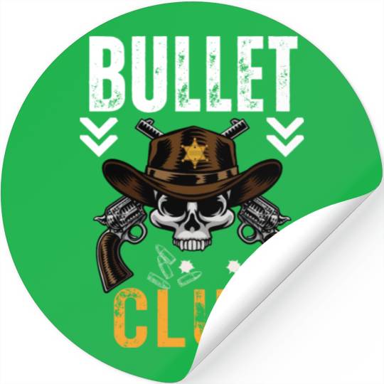 Skeleton Arsenal Bullet Club Commando Stickers Stickers