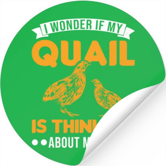 Warning Quail Breeding Breeders Stickers