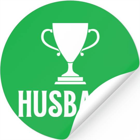 Trophy Husband Essential Stickers