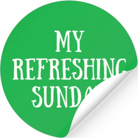 My Refreshing Sunday Stickers