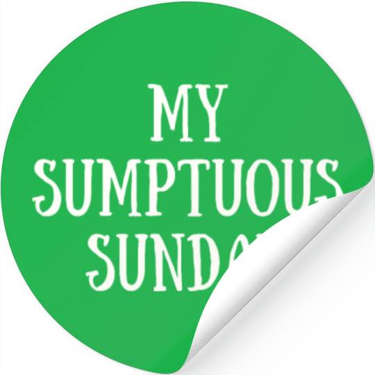 My Sumptuous Sunday Stickers