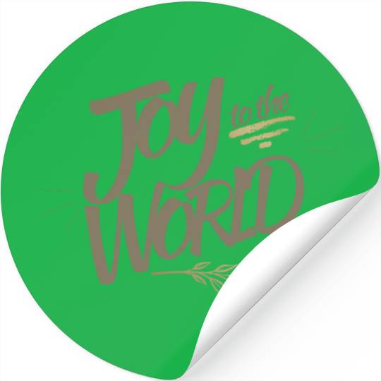 joy to the world Stickers
