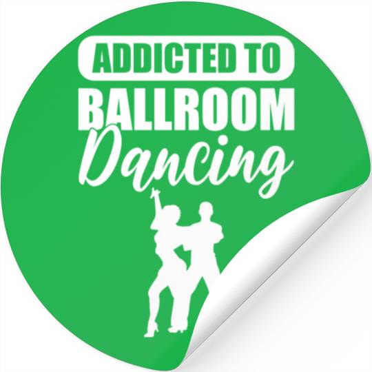Ballroom Dancing Lover Dance Teacher Stickers