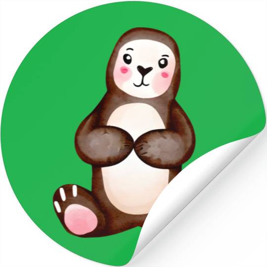 Cute Sloth Stickers