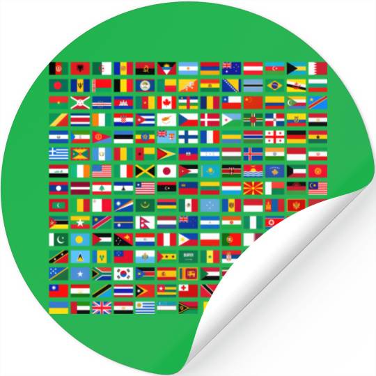 Flags Of The Countries Of The World Stickers