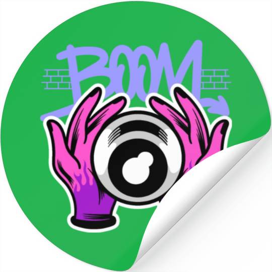 Quirky Quips: Cartoon Comedy Couture Stickers