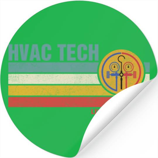 HVAC Technician Limited Edition Funny HVAC Mechani Stickers