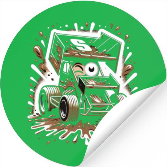 Sprint Car Mom Dirt Track Racing Racing Race Day Stickers