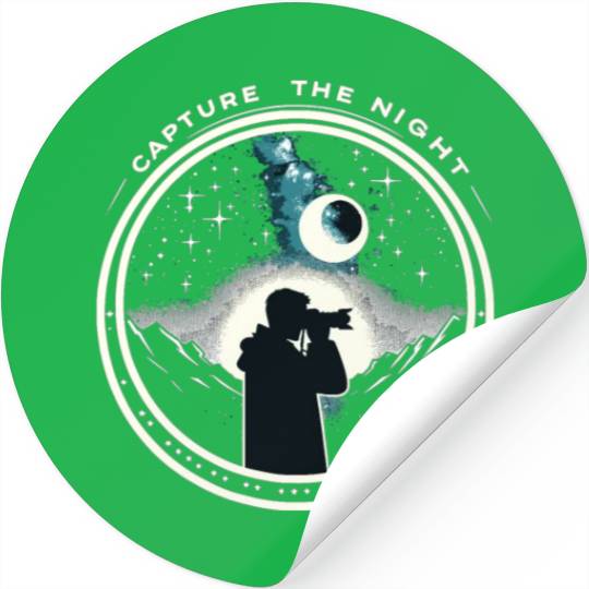 Astrophotography Astronomy Space Camera Star Watch Stickers