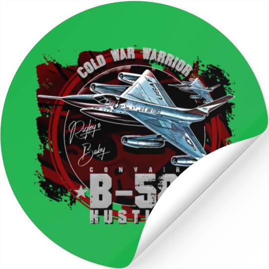 Convair B58 Hustler Fighterjet Vintage Aircraft Stickers
