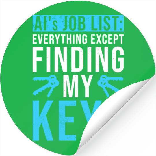 Artificial Intelligence Ai Lovers Stickers