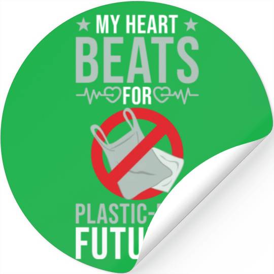 Environmental Activist Green Environment Plastic Stickers