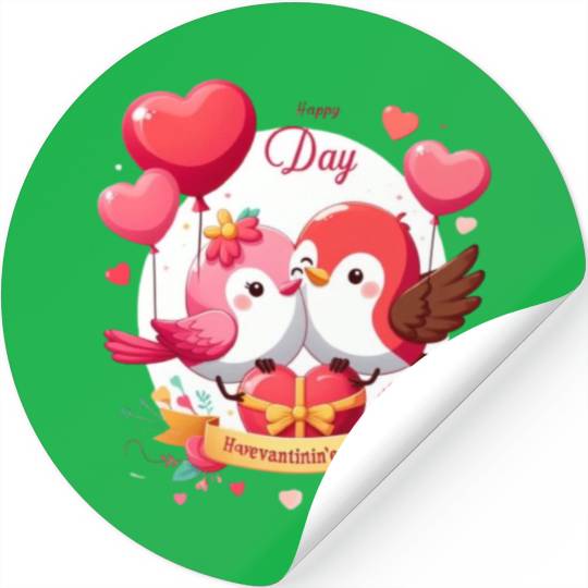 Valentine Day Simpl Stickers