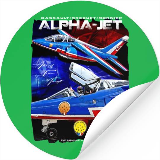 Alpha Jet Patrouille de France Advanced Trainer Ai Stickers