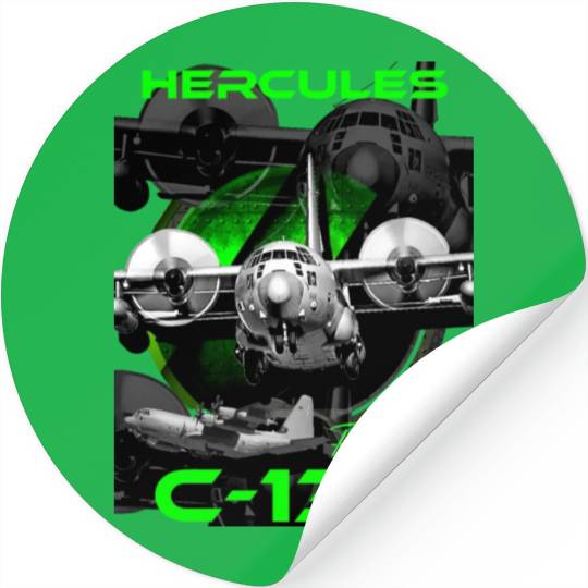 C-130 Hercules Military Aircraft Stickers