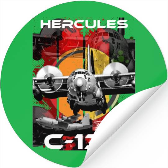 C-130 Hercules Military Aircraft Stickers