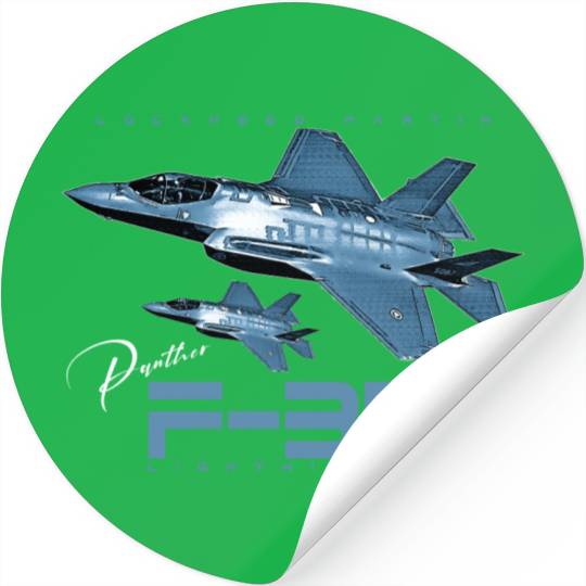 Lockheed Martin F-35 Lightning II Stickers