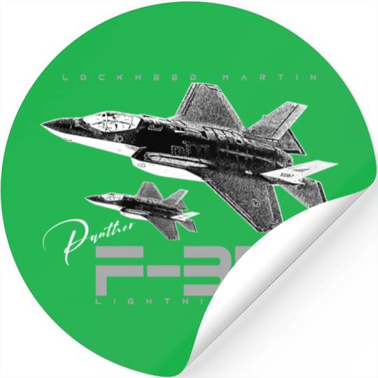 Lockheed Martin F-35 Lightning II Stickers