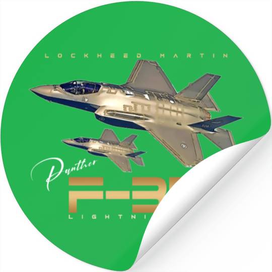 Lockheed Martin F-35 Lightning II Stickers