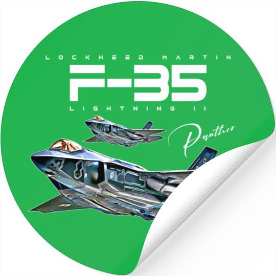 Lockheed Martin F-35 Lightning II Stickers