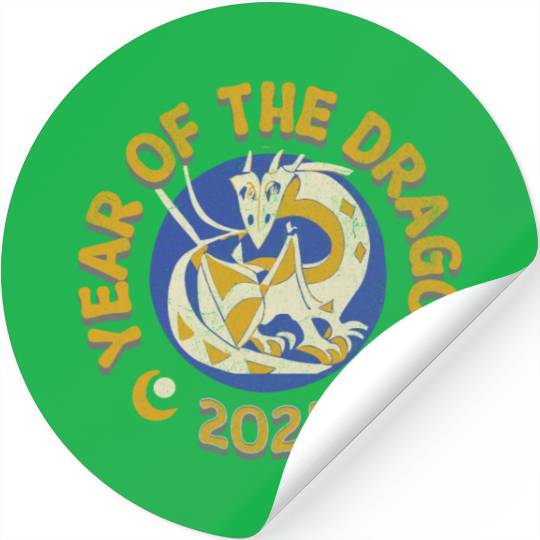 2024: Year of the Dragon Stickers
