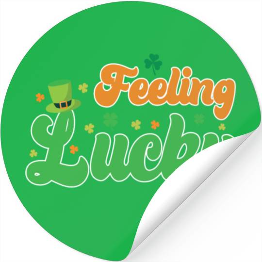 Feeling Lucky St. Patrick's Day Stickers