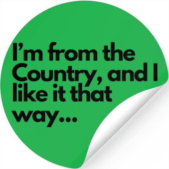 country Stickers