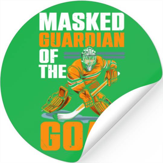 Ice Hockey Goalie Goaltender Keeper Goalkeeper Stickers