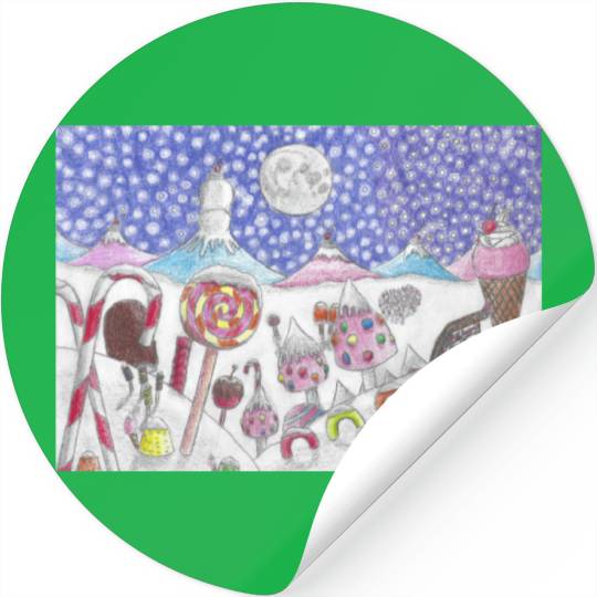 The Nutcracker Christmas Candy Land Stickers