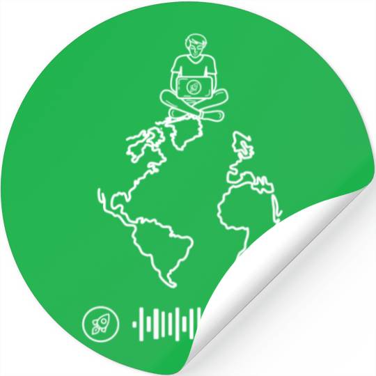 Sittin' On Top - Boy Character Stickers