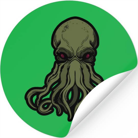 Cthulhu! The Stars are finally right! Stickers