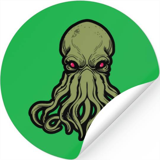 Cthulhu! The Stars are finally right! Stickers