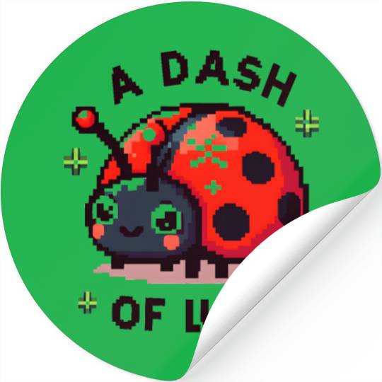 Ladybug: A dash of luck Stickers