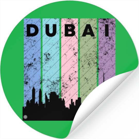 Dubai Love City Stickers