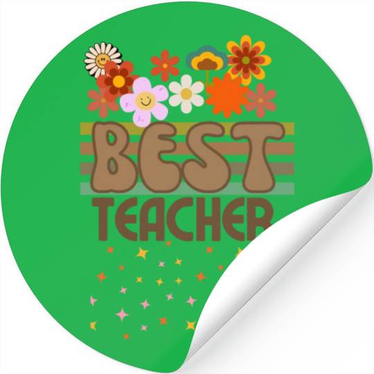 Best Teacher Stickers