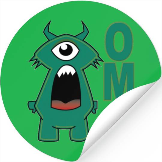 OMG Monster Stickers