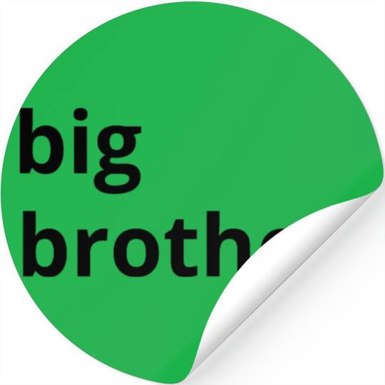 Big Brother Stickers