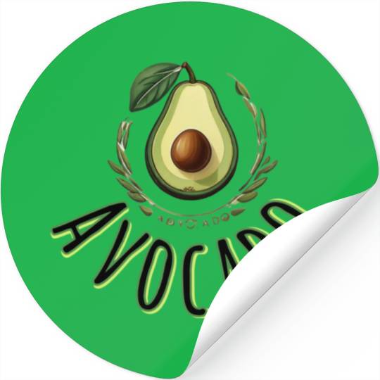 Avocado Stickers