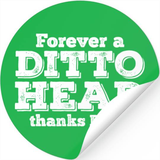 Ditto Head Rush Tribute Stickers