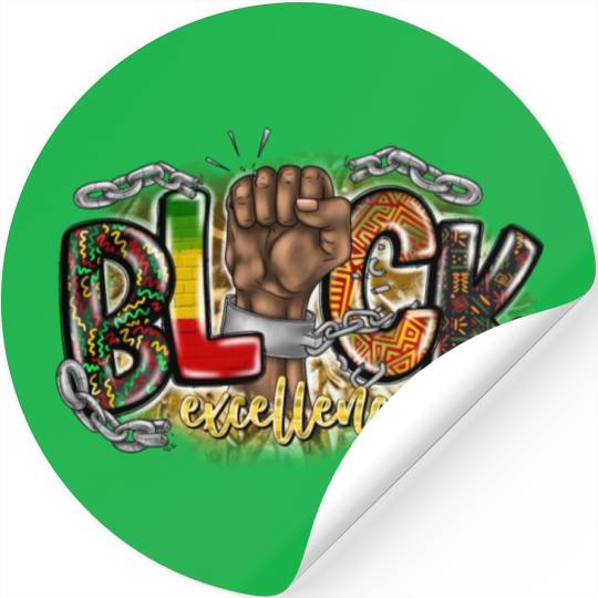 Black Excellence Stickers