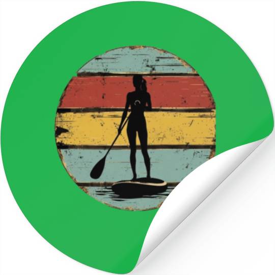 Standup Paddle 3 Stickers
