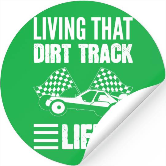 Racing Flags Racer Stickers