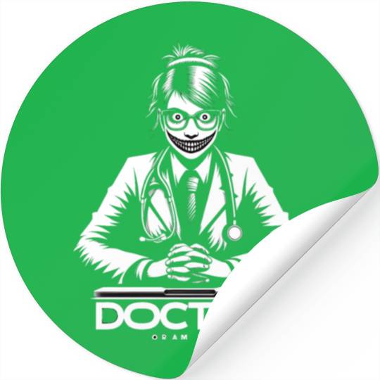 crazy doctor Stickers
