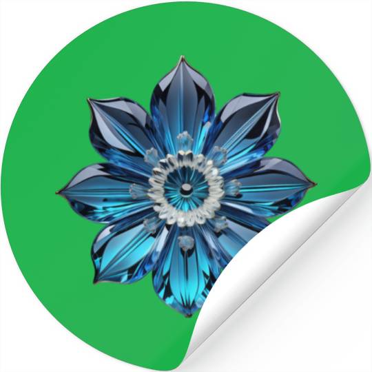 Radiant Sapphire: A Gem of Sapphire Jewelry Stickers