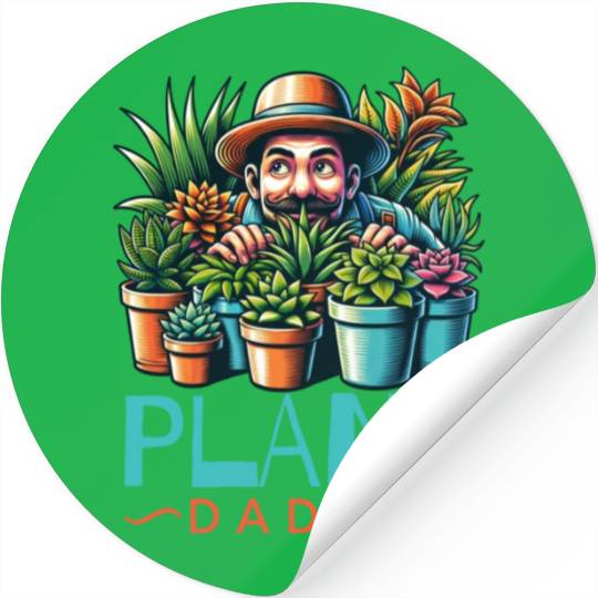 Plant Daddy Stickers